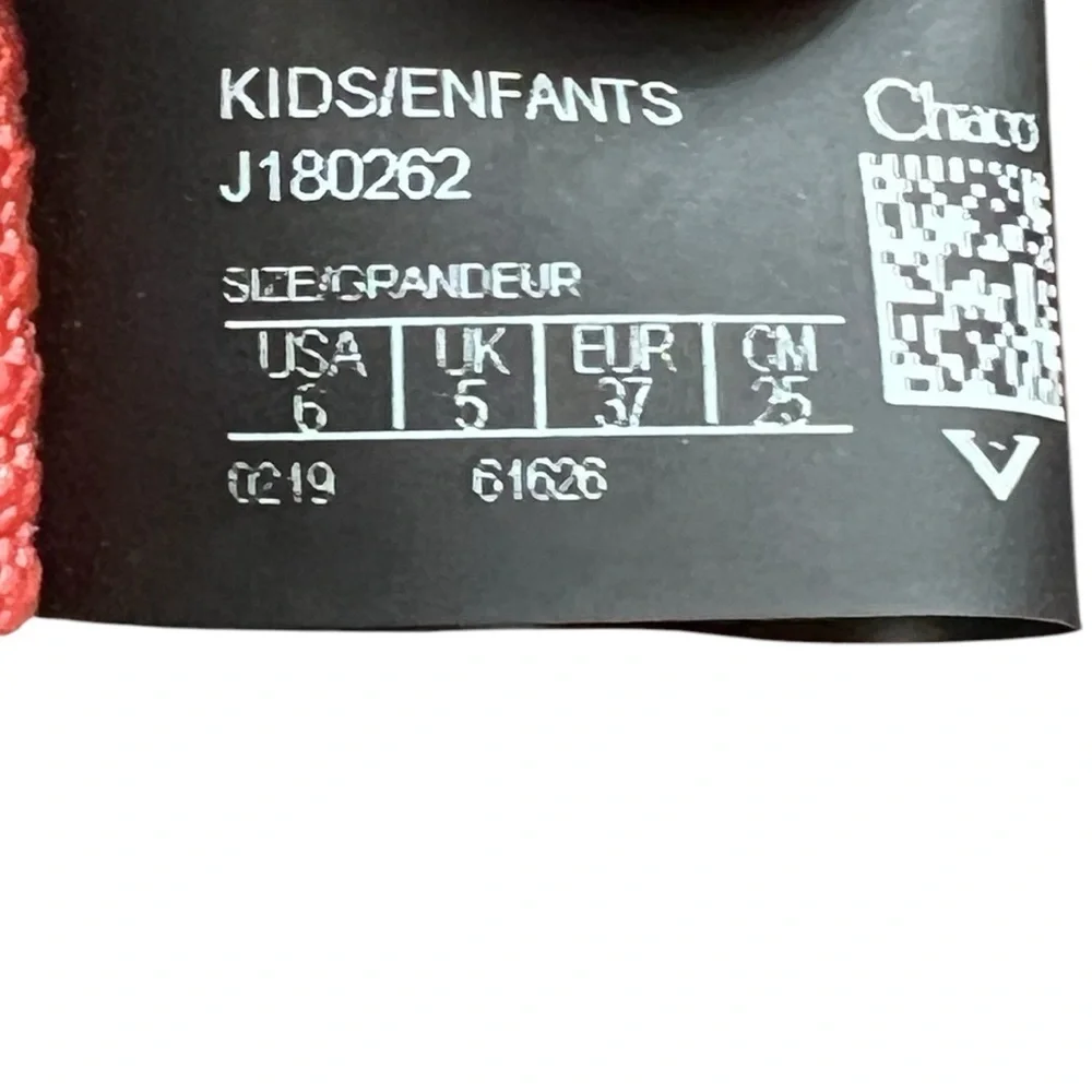 Chaco Kid's ZX1 Ecotread-Speck Grenadine J180262 Outdoor Strappy Sandals Hiking
